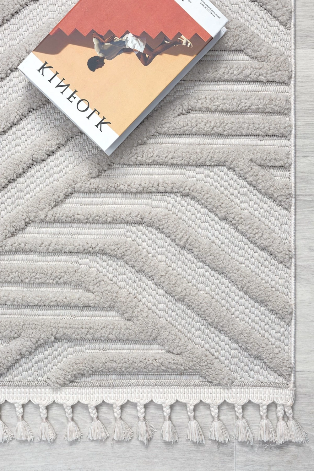 Iskandinav Makina Dokuma Halı Oturma Odası Salon Halısı