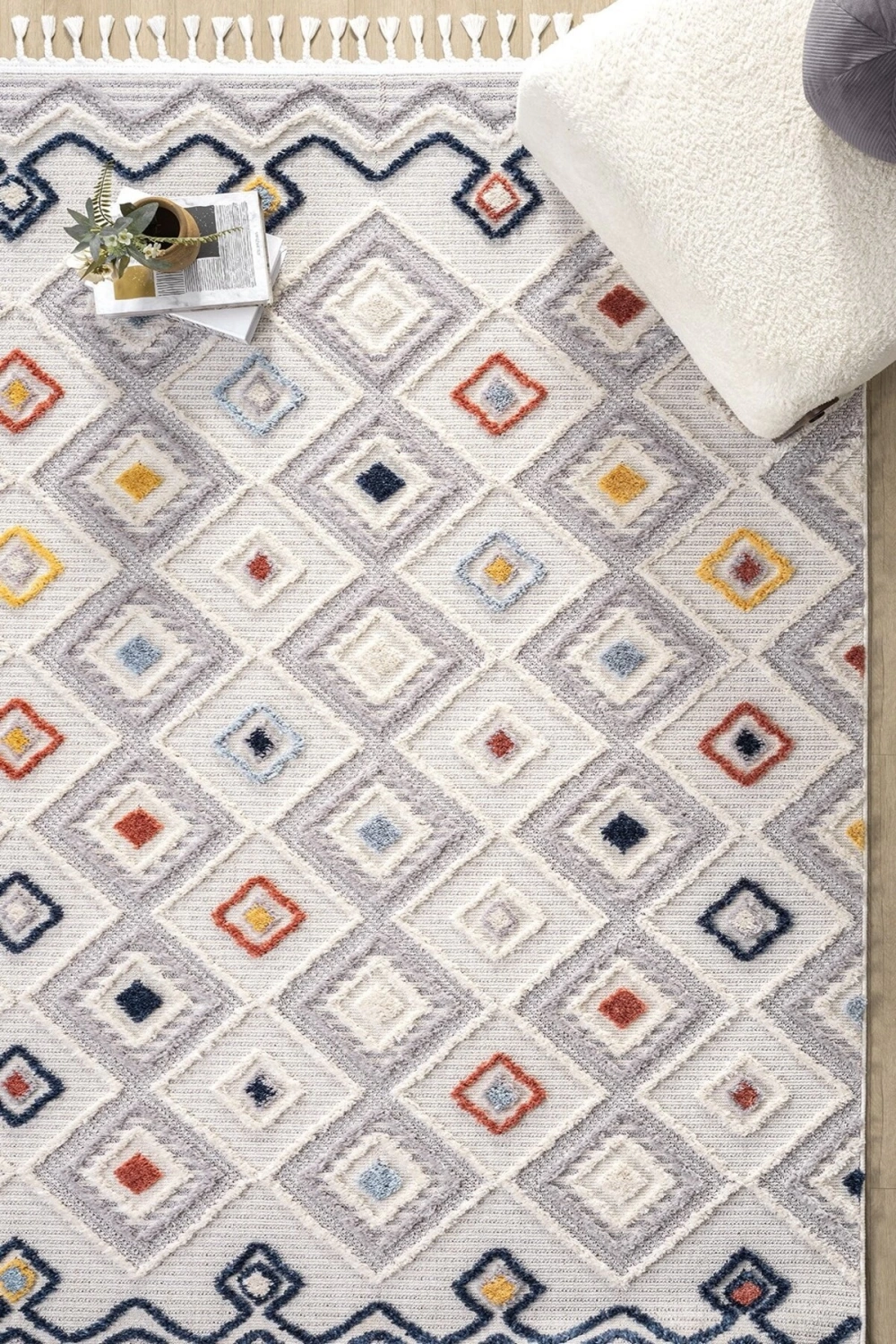 Modern Dokuma Halı Yolluk Antre Oturma Odası Salon Mutfak Halısı