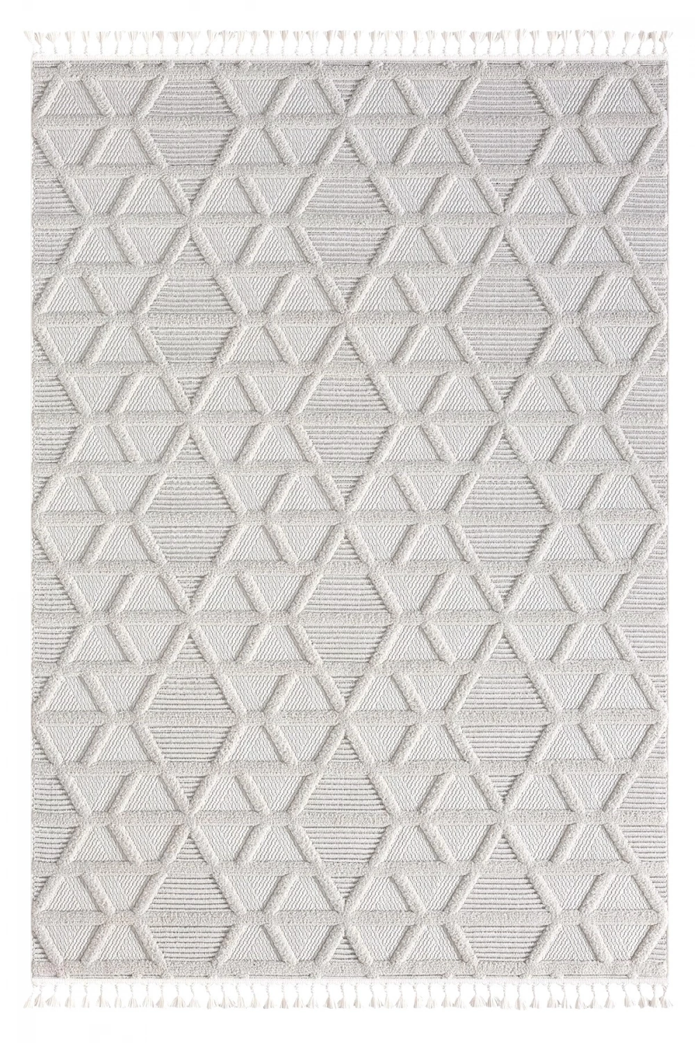 Modern Dokuma Saçaklı Bukleli Halı Yolluk Oturma Odası Salon Mutfak Halısı