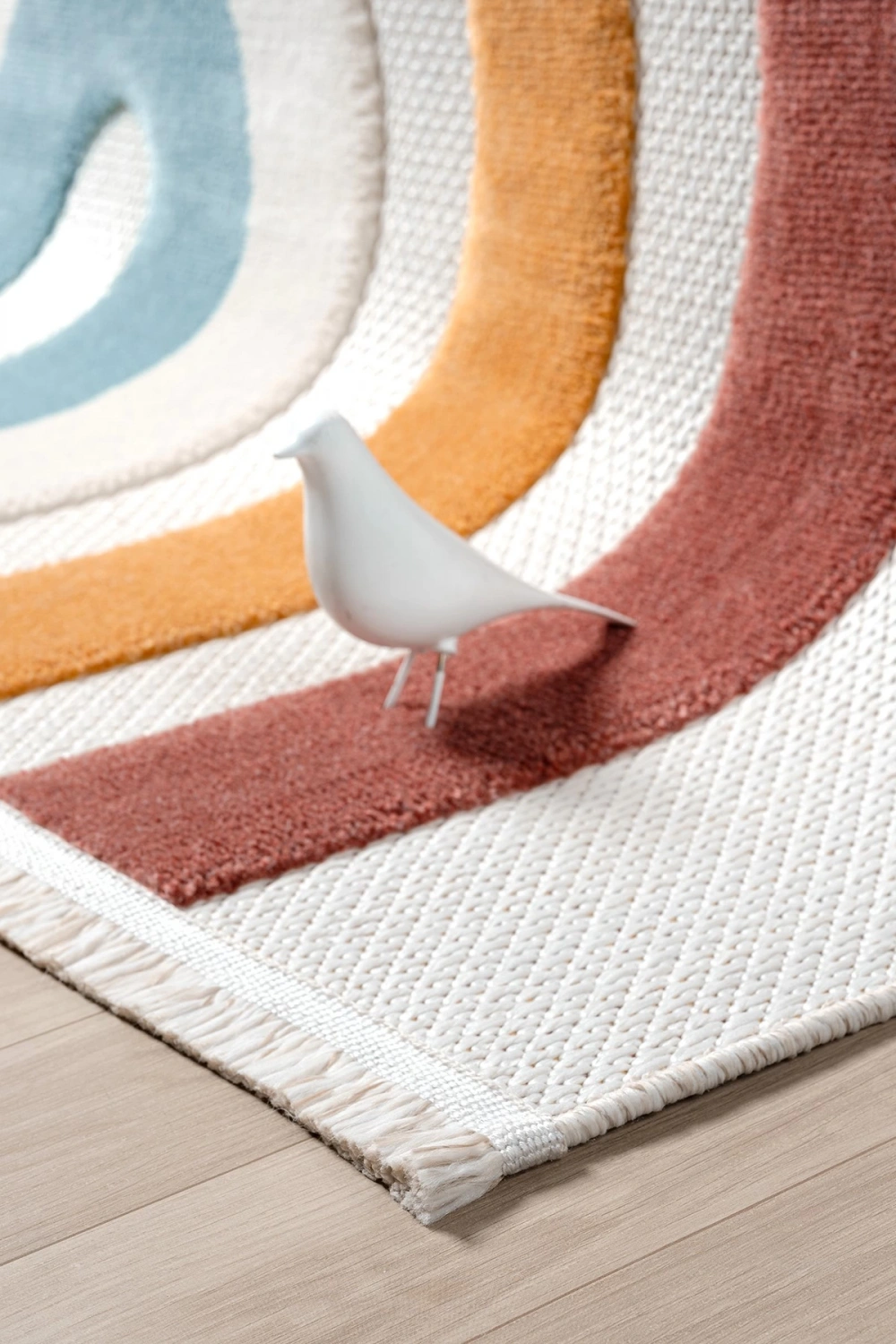 Yıkanabilir Dokuma Taban Bebek Çocuk Odası Halısı Leke Tutmaz Antibakteriyel Antialerjik AYAZ 11