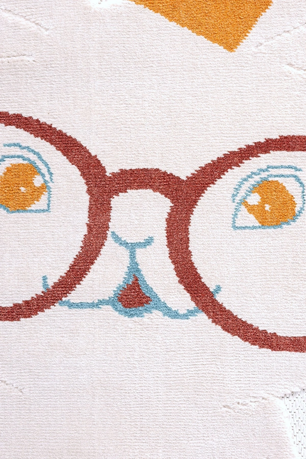 Yıkanabilir Tavşanlı Bebek Çocuk Odası Halısı Desenli Leke Tutmaz Antibakteriyel Antialerjik AYAZ 08