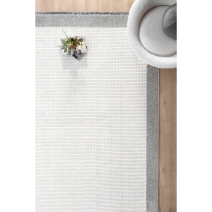 Beyaz Gri Yumuşak Dokuma Halı Bordürlü Salon Mutfak Koridor Yolluk Dokuma Makine Halısı 0020