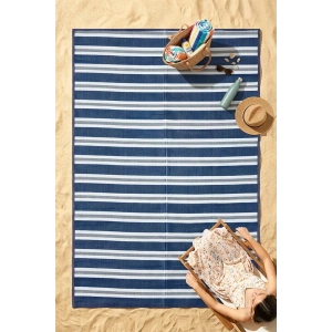 Havuz Plaj Karavan Halı Hasır Kilim Katlanabilir Halı Balkon Teras Bahçe Kamp Halısı LACİVERT