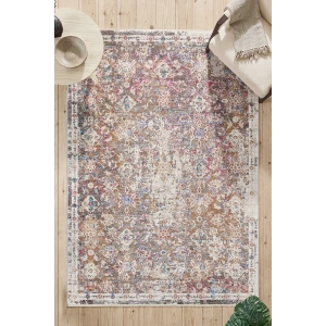 Çok Renkli Vintage Halı Bambu Polyester Oturma Odası Salon Mutfak Halısı 4