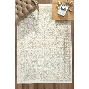 Eskitme Vintage Bordürlü Halı Bambu Polyester Oturma Odası Salon Mutfak Halısı 11