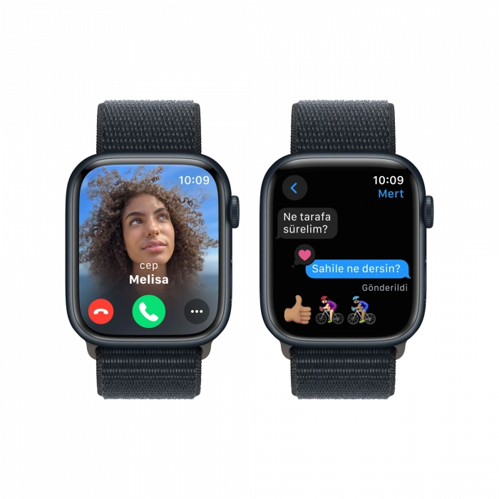 APPLE Apple Watch S9 45mm Gece Yarısı SL Akıllı Saat