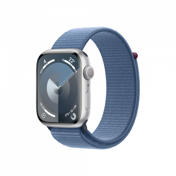 APPLE Apple Watch S9 45mm Gümüş Kış Mavi SL Akıllı Saat