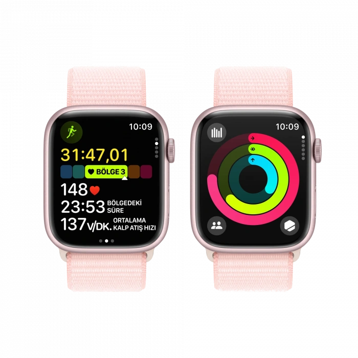 APPLE Apple Watch S9 45mm Pembe SL Akıllı Saat