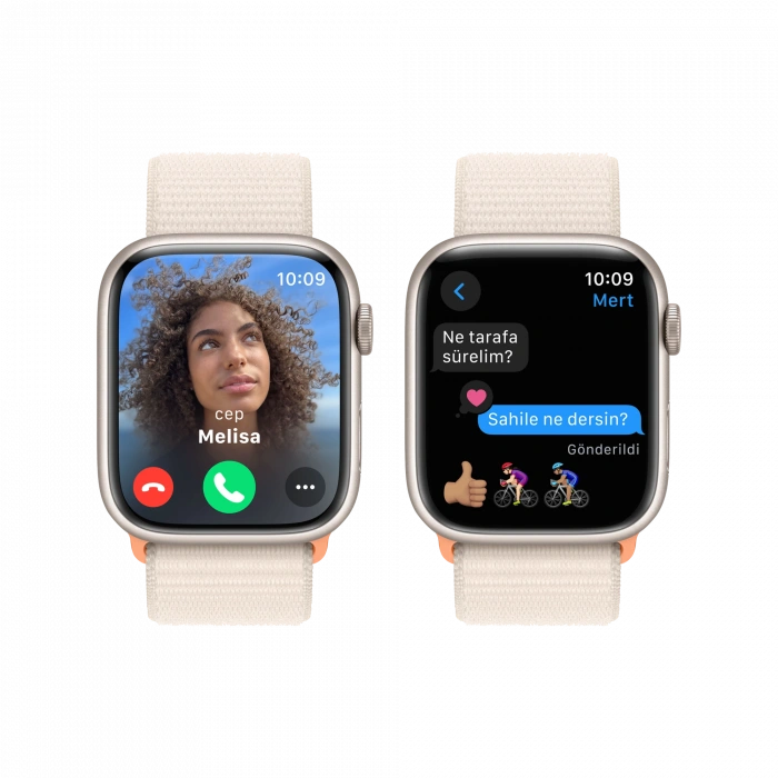 APPLE Apple Watch S9 45mm Yıldız Işığı SL Akıllı Saat