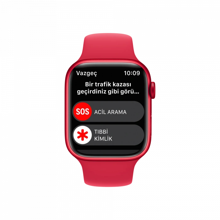 APPLE Apple Watch Series 8, 45mm Kırmızı Akıllı Saat