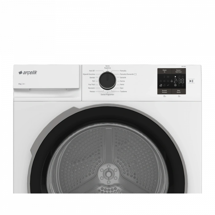 ARÇELİK 800 KMX8 Kg Kurutma Makinesi