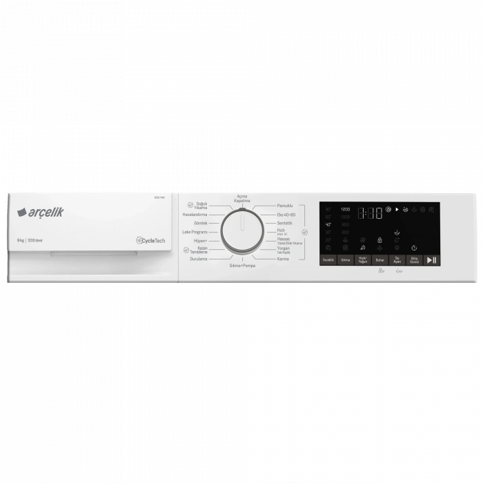 ARÇELİK 9120 TMX 9 Kg Çamaşır Makinesi