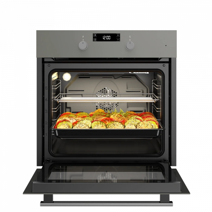 ARÇELİK 9542 CDG Grion (Gri Cam) Ankastre Fırın