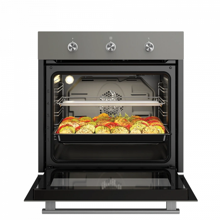 ARÇELİK 9629 CMG Grion (Gri Cam) Ankastre Fırın