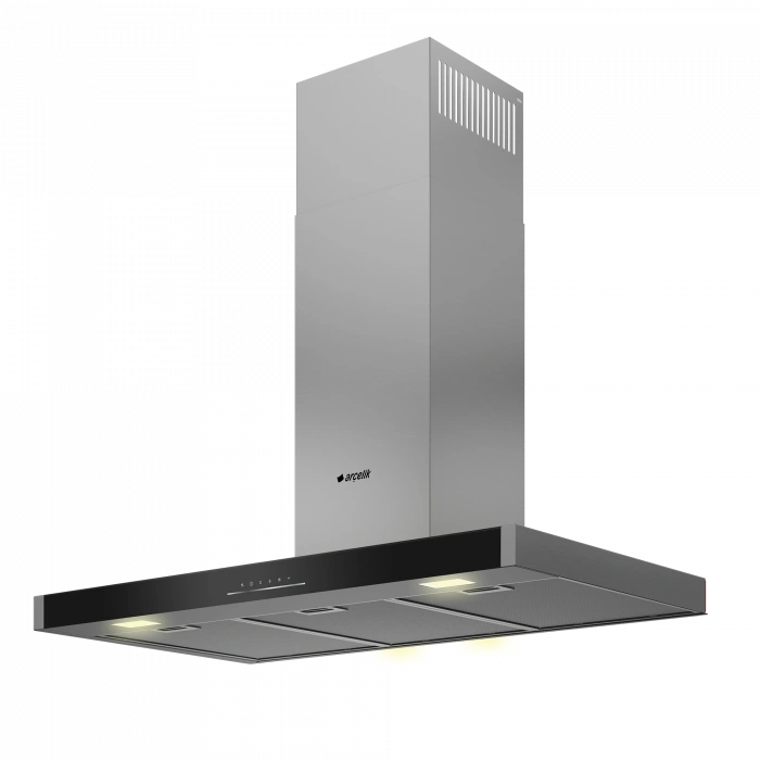 ARÇELİK ADT 906-2 S Fibona Serisi Ankastre Duvar Tipi Davlumbaz