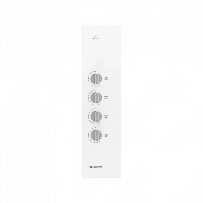 ARÇELİK OCD K 651 DWB Fibona Serisi Gazlı Cam Tablalı Ocak