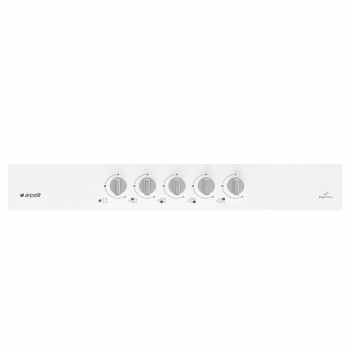 ARÇELİK OCD T 752 EWB Gazlı Cam Tablalı Ocak