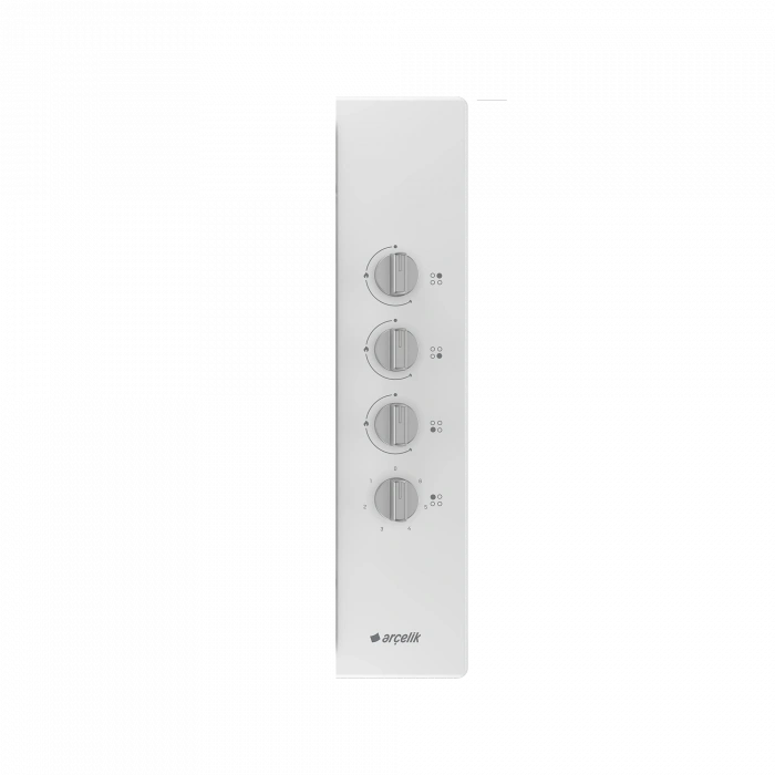 ARÇELİK OXL D 611 EB Gazlı Metal Tablalı Ocak