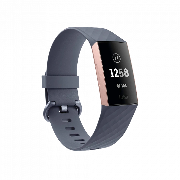 FITBIT FITBIT Charge 3 Blue Grey / Rose Gold Giyilebilir Teknoloji