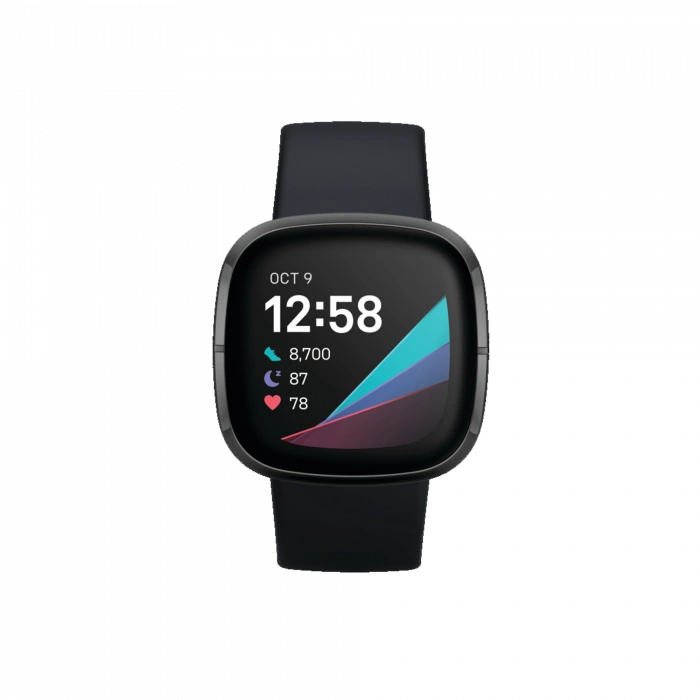 FITBIT Fitbit Sense - Karbon Siyah Akıllı Saat Giyilebilir Teknoloji