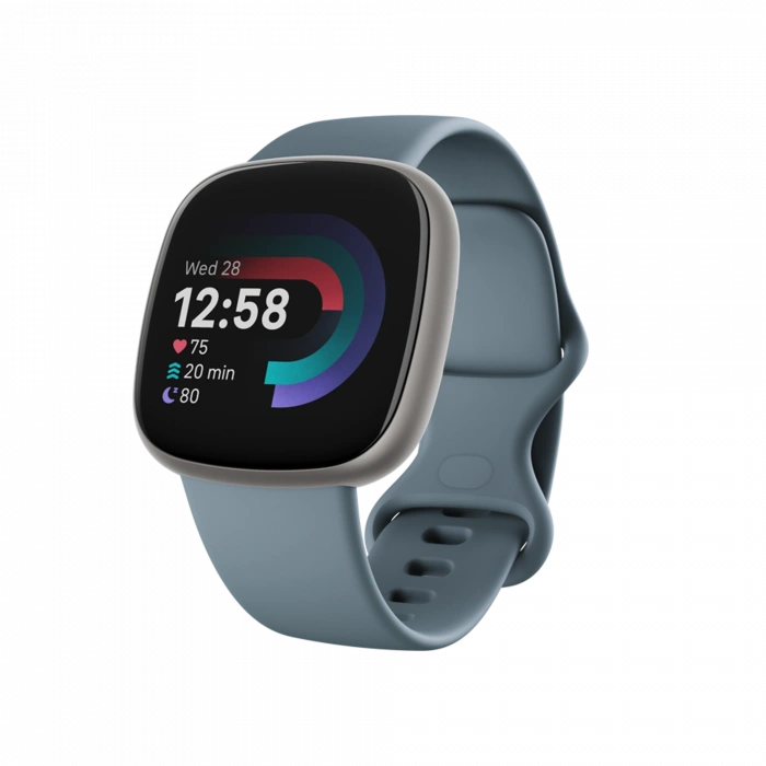 FITBIT Fitbit Versa 4 Platinyum/Deniz Mavisi Akıllı Bileklik