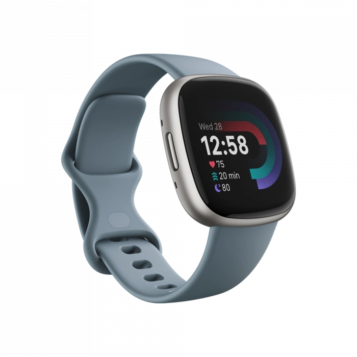 FITBIT Fitbit Versa 4 Platinyum/Deniz Mavisi Akıllı Bileklik