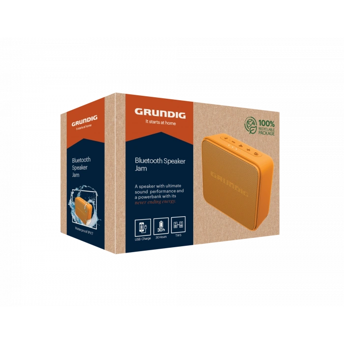 GRUNDIG Grundig Jam BT Hoparlör Turuncu Hoparlör