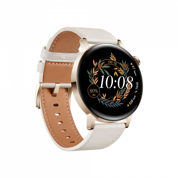 HUAWEI HUAWEI Watch GT 3 Elegant 42mm - Beyaz Giyilebilir Teknoloji