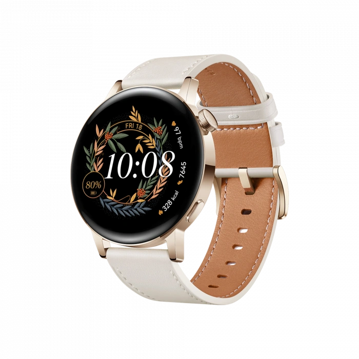 HUAWEI HUAWEI Watch GT 3 Elegant 42mm - Beyaz Giyilebilir Teknoloji