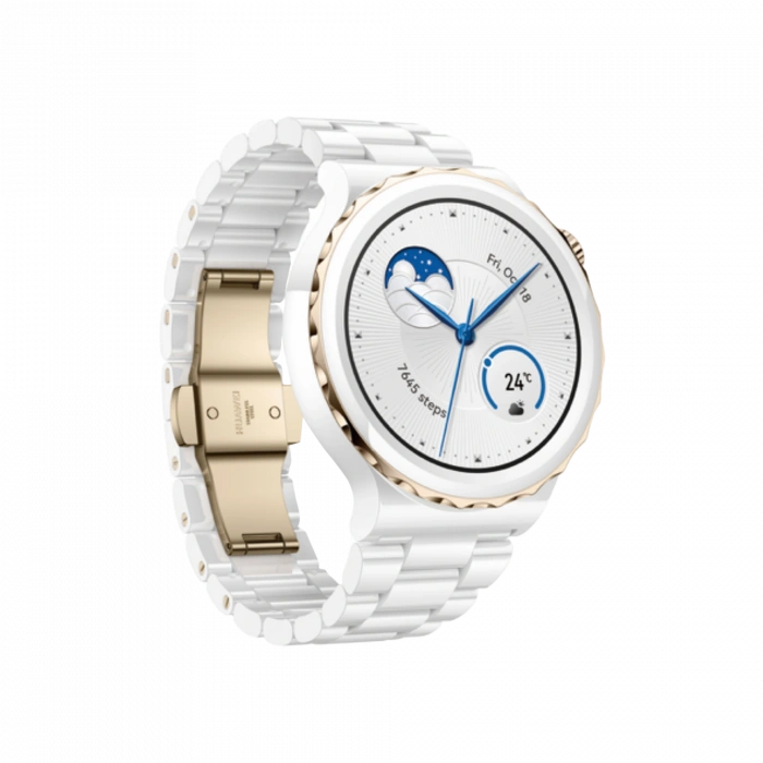HUAWEI Huawei Watch GT3 Pro 43mm Seramik Beyaz Giyilebilir Teknoloji