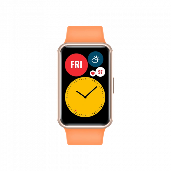 HUAWEI New Huawei Watch Fit Stia-B09 Orange Giyilebilir Teknoloji