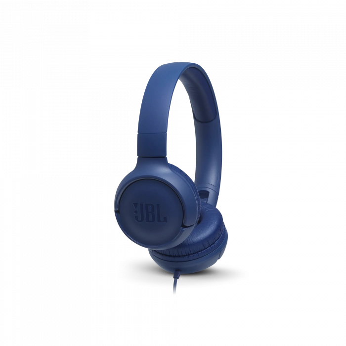 JBL JBL T500 Kablolu Mik. Kulaklık Mavi Kulaklık