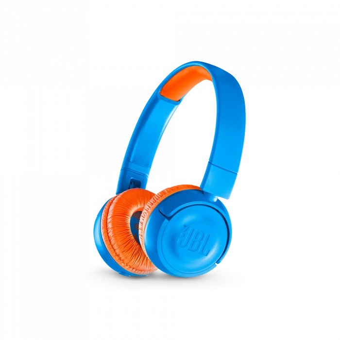 JBL JR300BT,BT Çocuk Kulaklığı,Mavi/Turuncu Kulaklık