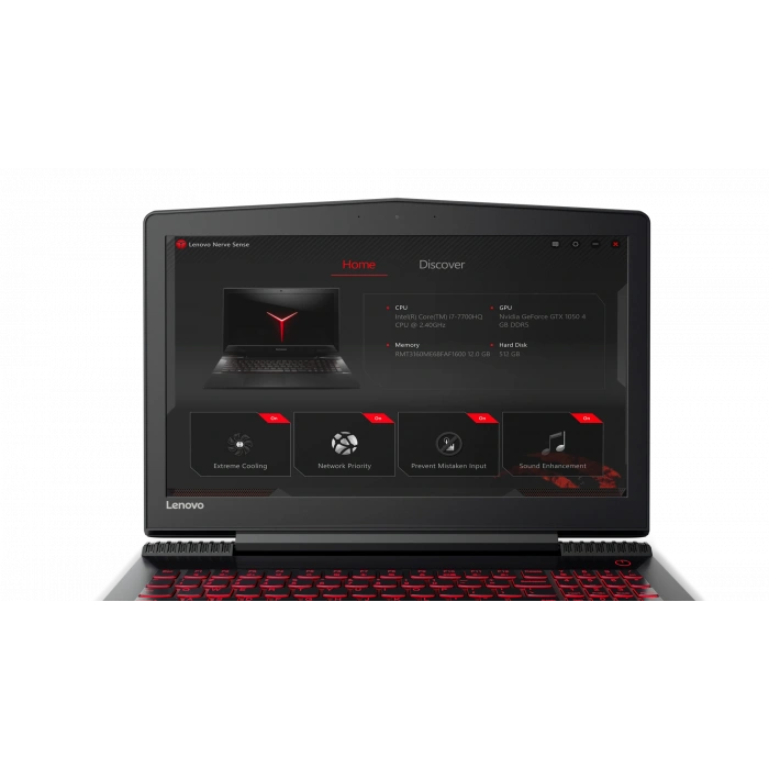 LENOVO Lenovo Y520 I7 7700HQ16G/1T/256SSD4G GNB Laptop