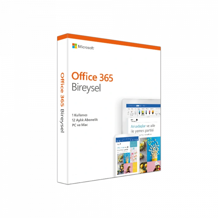 MICROSOFT Microsoft 365 Bireysel Türkçe Yeni Bilgisayar Çevre Birimleri