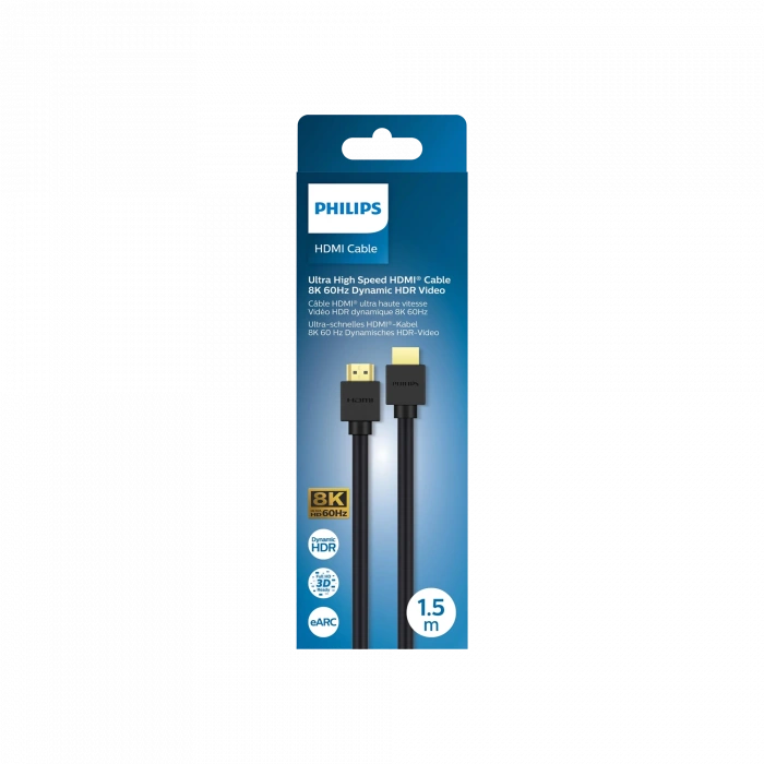 PHILIPS Philips HDMI 2.1 Kablo 1.5m Bilgisayar Çevre Birimleri