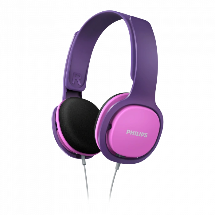 PHILIPS SHK2000 Kablolu Çocuk KulaklığıPembe/Mor Kulaklık