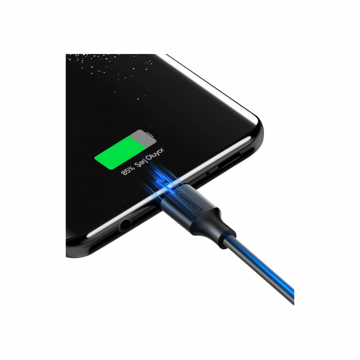 UGREEN UGREEN USB-C to USB-A 1 Metre Kablo, Syh Cep Telefonu Aksesuar