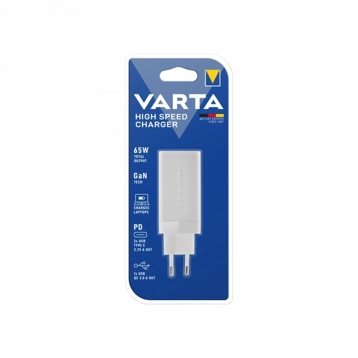 Varta VARTA Hızlı Şarj Adaptör 65W Şarj Cihazları