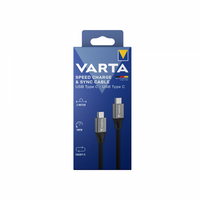 Varta VARTA Şarj Kablosu 2m C-C Şarj Kabloları