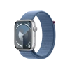 APPLE Apple Watch S9 45mm Gümüş Kış Mavi SL Akıllı Saat