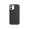 APPLE iPhone 12 mini Silikon Kılıf Siyah Cep Telefonu Aksesuar