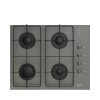 ARÇELİK OCD D 651-2 EKG Gazlı Cam Tablalı Ocak