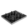 ARÇELİK STOC 826 S Set Üstü Ocak