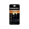 Duracell DURACELL 1M  CABLE BLACK USB A-C Şarj Kabloları