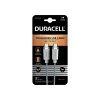 Duracell DURACELL 1M LIGHTNING CABLE BLACK C-C Şarj Kabloları