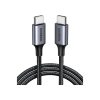 UGREEN UGREEN USB-C 60W Örgülü Kablo Syh 1M Cep Telefonu Aksesuar