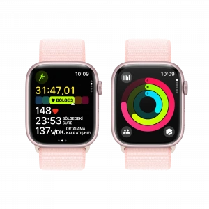APPLE Apple Watch S9  41mm Pembe SL Akıllı Saat