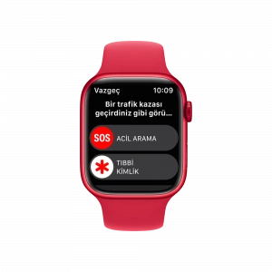 APPLE Apple Watch Series 8, 45mm Kırmızı Akıllı Saat