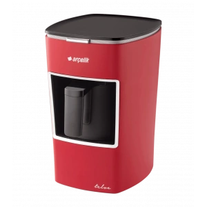 Arçelik K 3300 Kırmızı Mini Telve Türk Kahve Makinesi